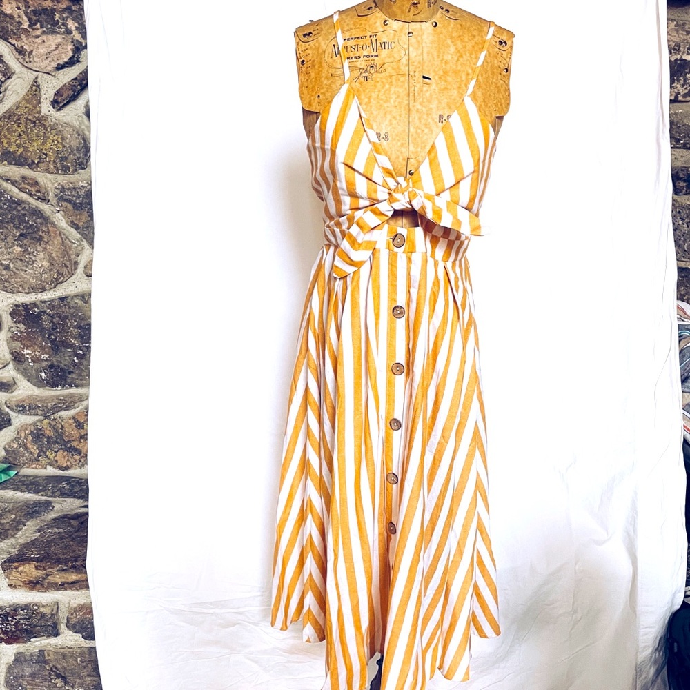 Zaful Midi *button up* Dress 🌞